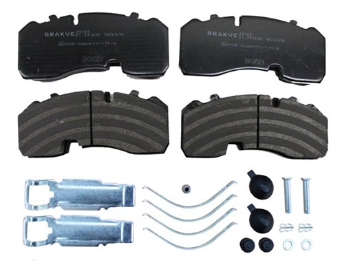 Brake Pad Set, disc brake (21.29165K)
