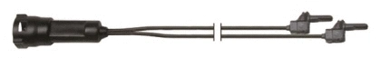 Warning Contact, brake pad wear (21.34204)