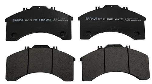 Brake Pad Set, disc brake (21.29011)