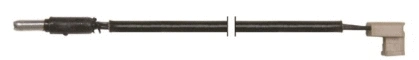Warning Contact, brake pad wear (21.34297)