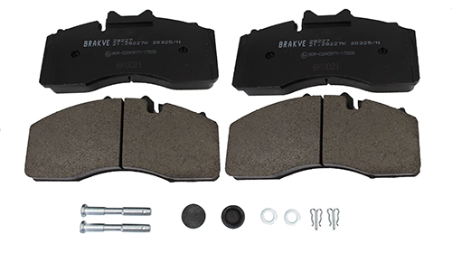 Brake Pad Set, disc brake (21.29227K)