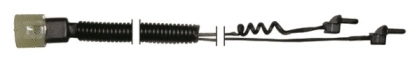 Warning Contact, brake pad wear (21.34206)