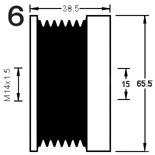 Alternator Freewheel Clutch