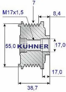 Alternator Freewheel Clutch
