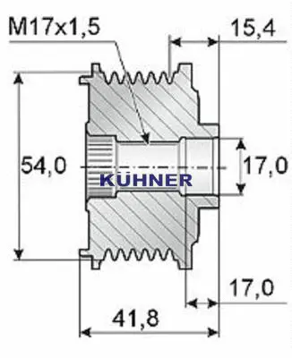 Alternator Freewheel Clutch