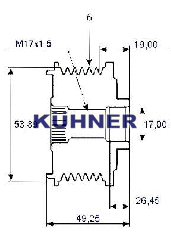 Alternator Freewheel Clutch