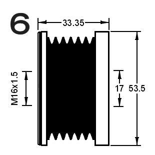 Alternator Freewheel Clutch
