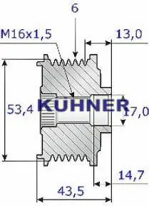 Alternator Freewheel Clutch