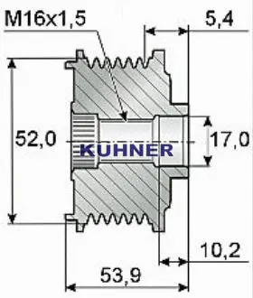 Alternator Freewheel Clutch