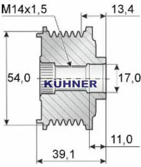 Alternator Freewheel Clutch