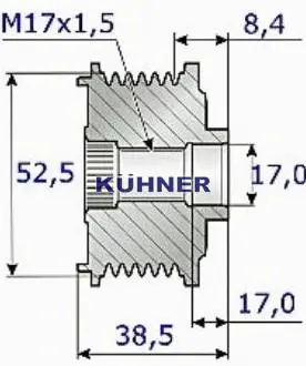 Alternator Freewheel Clutch