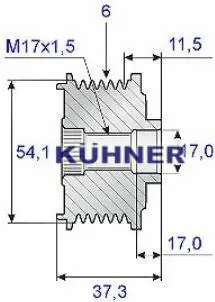 Alternator Freewheel Clutch