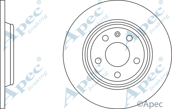 Brake Disc (DSK2540)