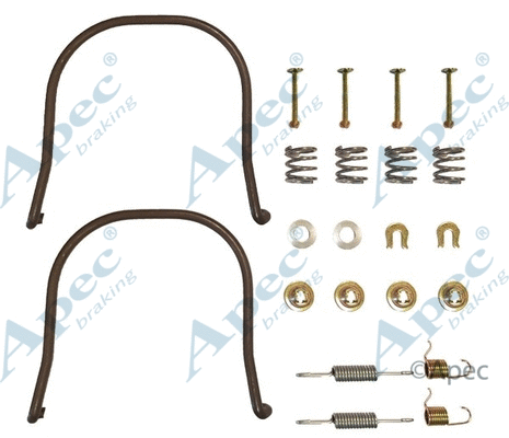 Accessory Kit, brake shoes (KIT872)