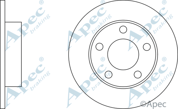 Brake Disc (DSK2052)