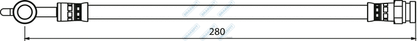 Brake Hose (BHO4162)
