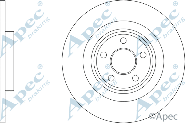 Brake Disc (DSK3444)