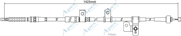 Cable Pull, parking brake (CAB1227)
