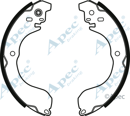 Brake Shoe Set (SHU821)