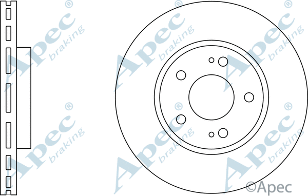 Brake Disc (DSK2856)