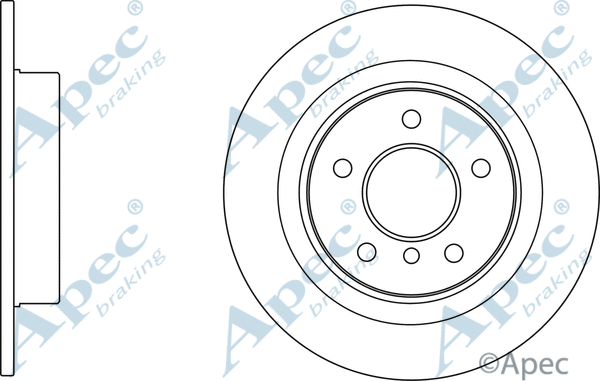 Brake Disc (DSK3125)