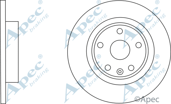 Brake Disc (DSK2755)