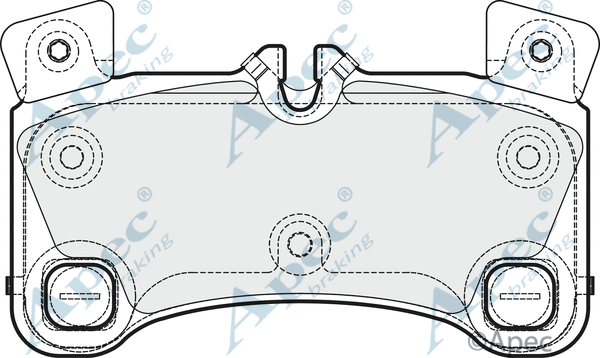 Brake Pad Set, disc brake (PAD1671)