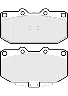 Brake Pad Set, disc brake (PD3938)