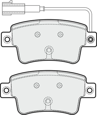 Brake Pad Set, disc brake (PD3270)