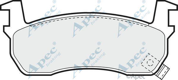 Brake Pad Set, disc brake (PAD509)