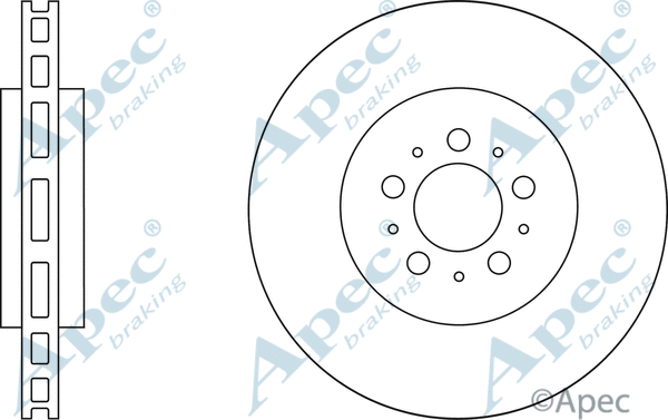 Brake Disc (DSK2688)