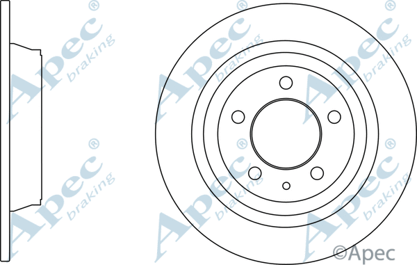 Brake Disc (DSK3121)