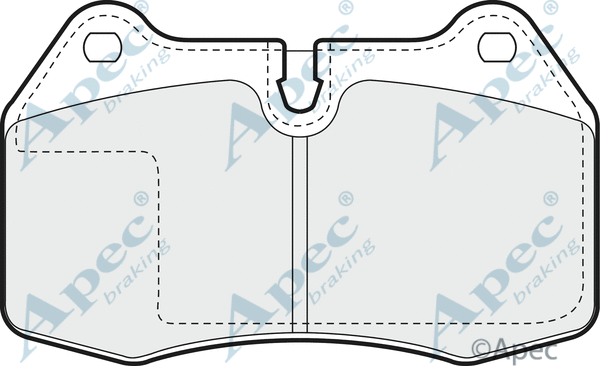 Brake Pad Set, disc brake (PAD836)