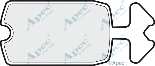 Brake Pad Set, disc brake (PAD251)