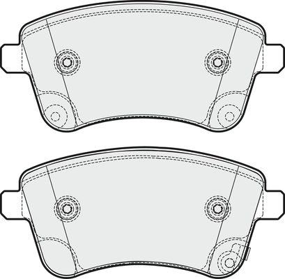 Brake Pad Set, disc brake (PD3706)