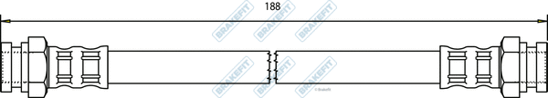 Brake Hose (BHO4144)