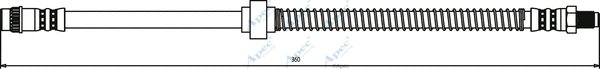 Brake Hose (HOS3195)