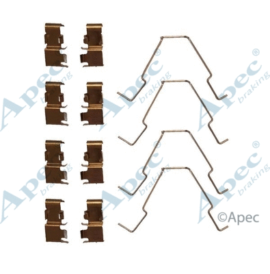 Accessory Kit, disc brake pad (KIT1046)