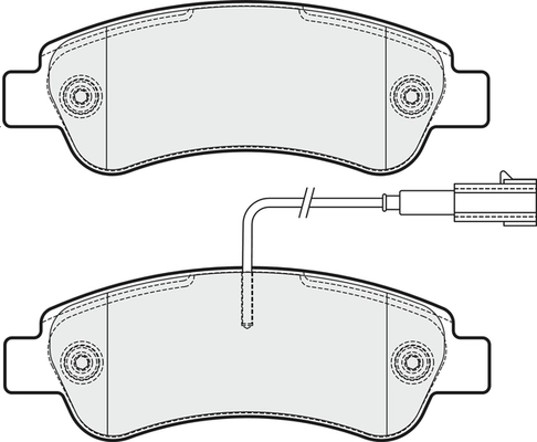 Brake Pad Set, disc brake (PD3381)