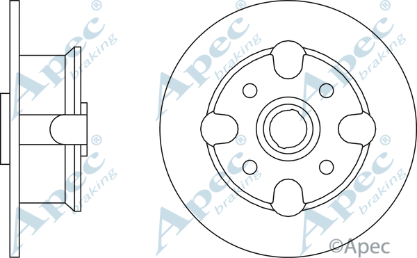 Brake Disc (DSK113)