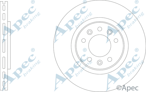 Brake Disc (DSK3335)