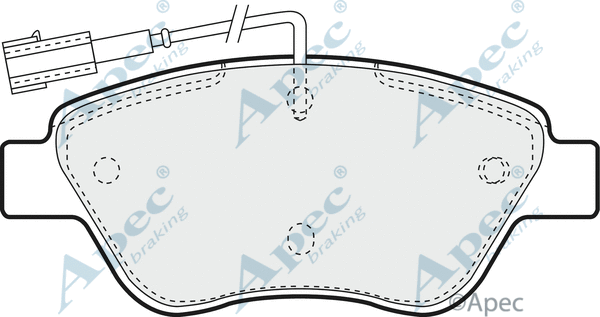 Brake Pad Set, disc brake (PAD1274)