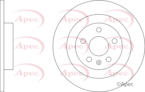 Brake Disc (DSK3435)