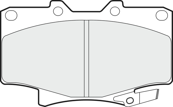 Brake Pad Set, disc brake (PD3461)