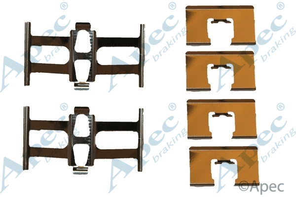 Accessory Kit, disc brake pad (KIT598)