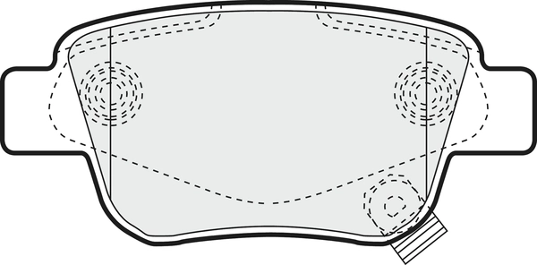 Brake Pad Set, disc brake (PD3080)