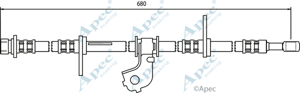 Brake Hose (HOS3580)