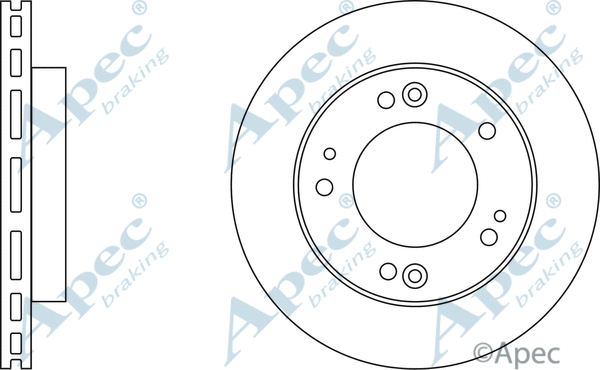 Brake Disc (DSK2054)