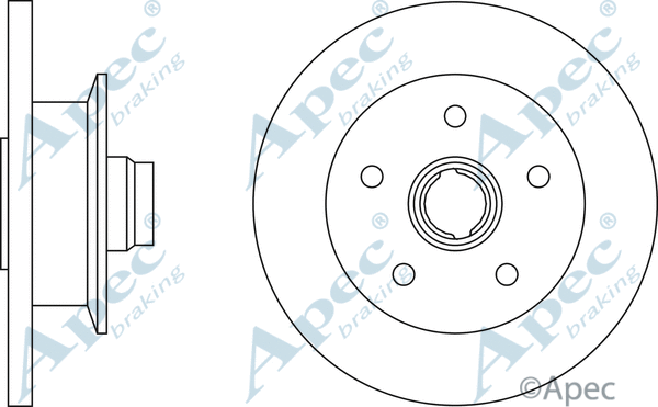 Brake Disc (DSK610)