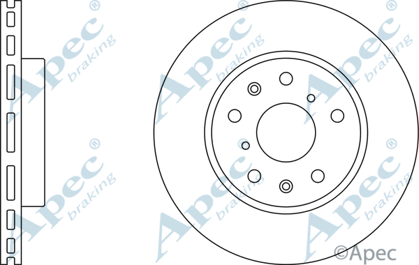 Brake Disc (DSK2506)